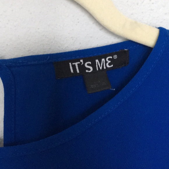 Its Me Blue Romper - Picture 4 of 6